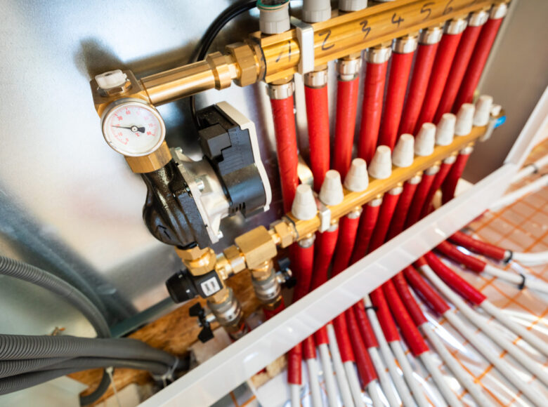 Distributor of Central underfloor heating system Distributor of Central underfloor heating system